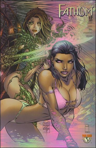 Fathom (1998) issue 12-C Wraparound Holofoil Cover