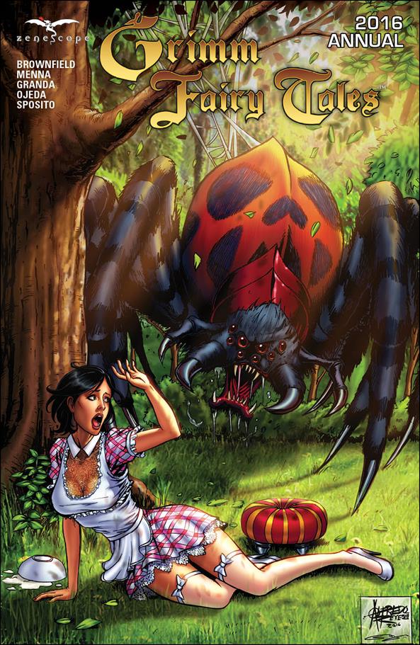 Grimm Fairy Tales Annual issue 2016-B Alfredo Reyes Cover