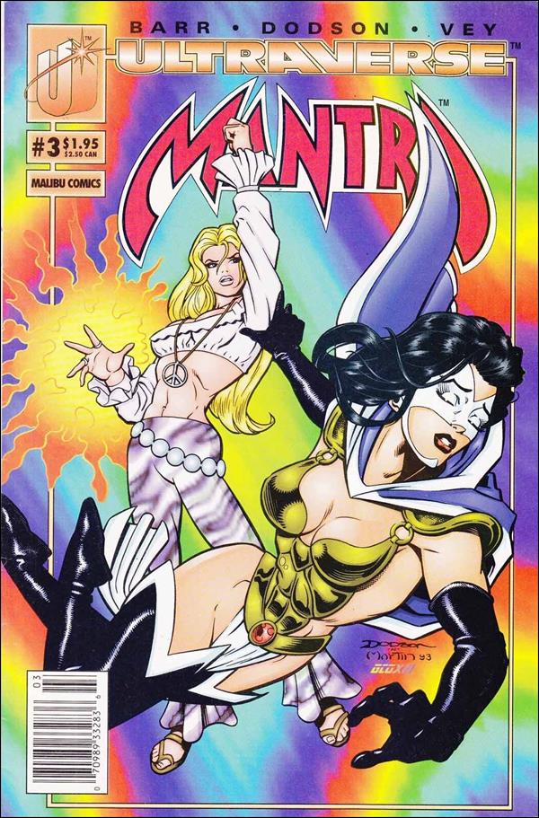 Mantra (1993) issue 3-B Newsstand Cover