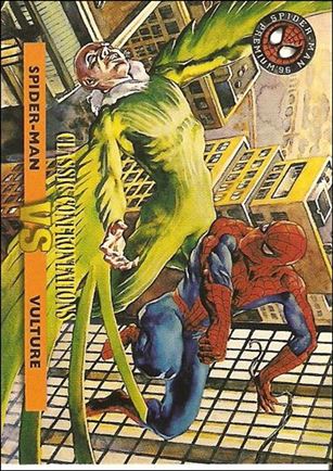 Spider-Man Premium: Eternal Evil (Base Set) card 37 Spider-Man vs Vulture