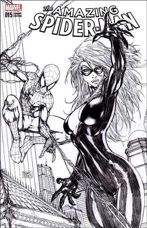 Amazing Spider-Man (2015) issue 15-D Michael Turner aspenstore.com Sketch Cover 1/1500
