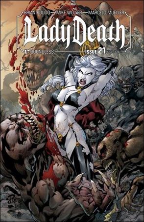 Lady Death (2010) issue 21-B Wraparound Cover