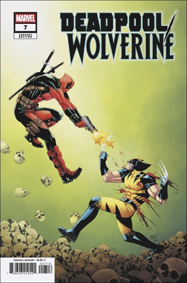 Deadpool / Wolverine (2025) issue 7-C Corin Howell 1:25 Cover