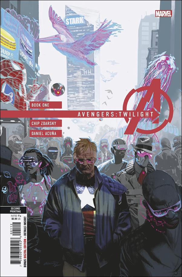 Avengers: Twilight issue 1-N Daniel Acuna Cover (Second printing)
