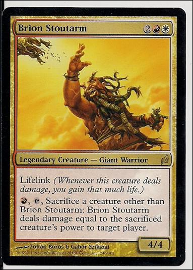 Magic the Gathering: Lorwyn (Base Set) card 246 Brion  Stoutarm