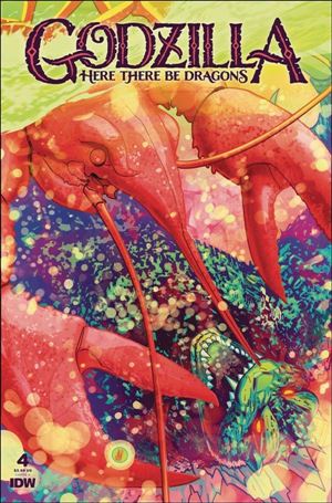 Godzilla: Here There be Dragons issue 4 Inaki Miranda Cover
