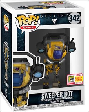 POP! Games figure 342-B Sweeper Bot (2018 SSDC Exclusive)