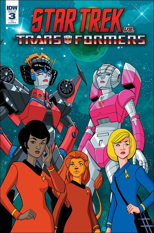 Star Trek vs Transformers issue 3-C Megan Levens 1:10 Cover