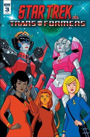 Star Trek vs Transformers issue 3-C Megan Levens 1:10 Cover