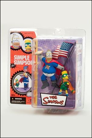 Simpsons (Series 1) figure 2 Homer & Bart (Simple Simpson)