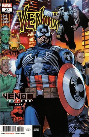 Venom (2018) issue 27-D Juan Gedeon Cover (2nd Printing)