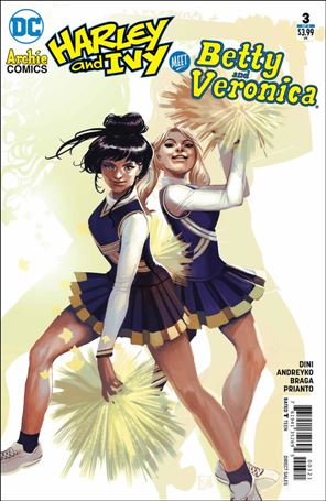 Harley & Ivy Meet Betty & Veronica issue 3-B Stephanie Hans Cover 