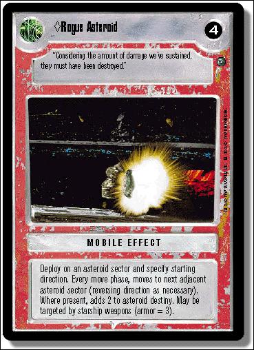 Star Wars: Dagobah Limited (Base Set) card 130 Rogue Asteroid