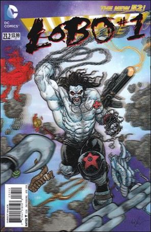 Justice League (2011) issue 23.2-C Lobo 3D Cover (2nd Printing)
