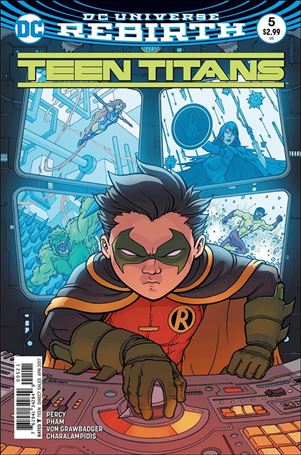 Teen Titans (2016) issue 5-B Chris Burnham Cover