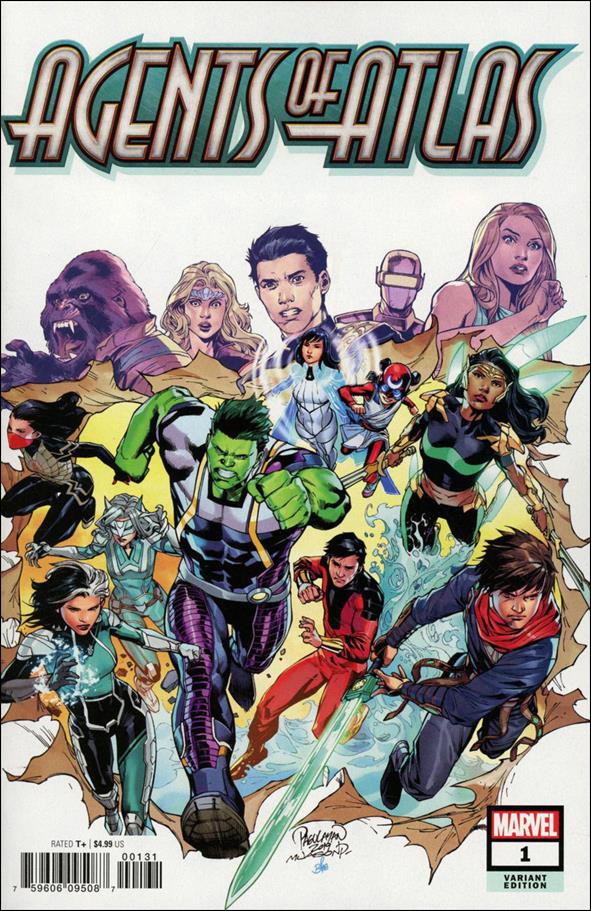 Agents of Atlas (2019) issue 1-C Carlo Pagulayan Cover