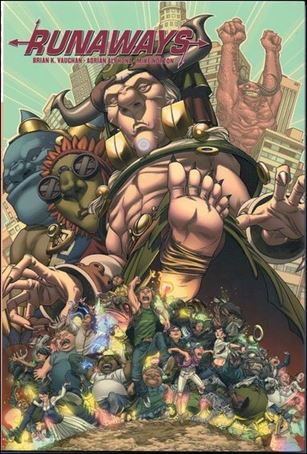 Runaways (2005) issue 3 Dust Jacket