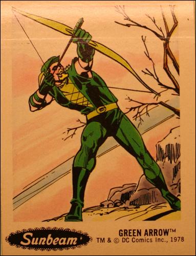Sunbeam Bread DC Super Heroes Stickers (Base Set)  card 25