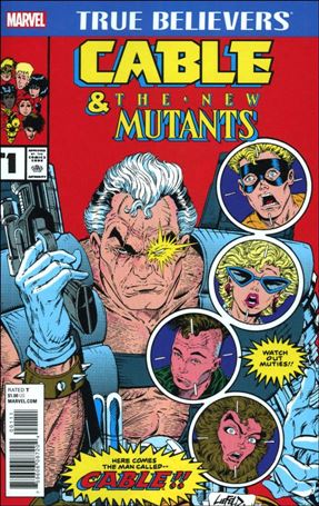 New Mutants (1983) issue 87-C True Believers Edition
