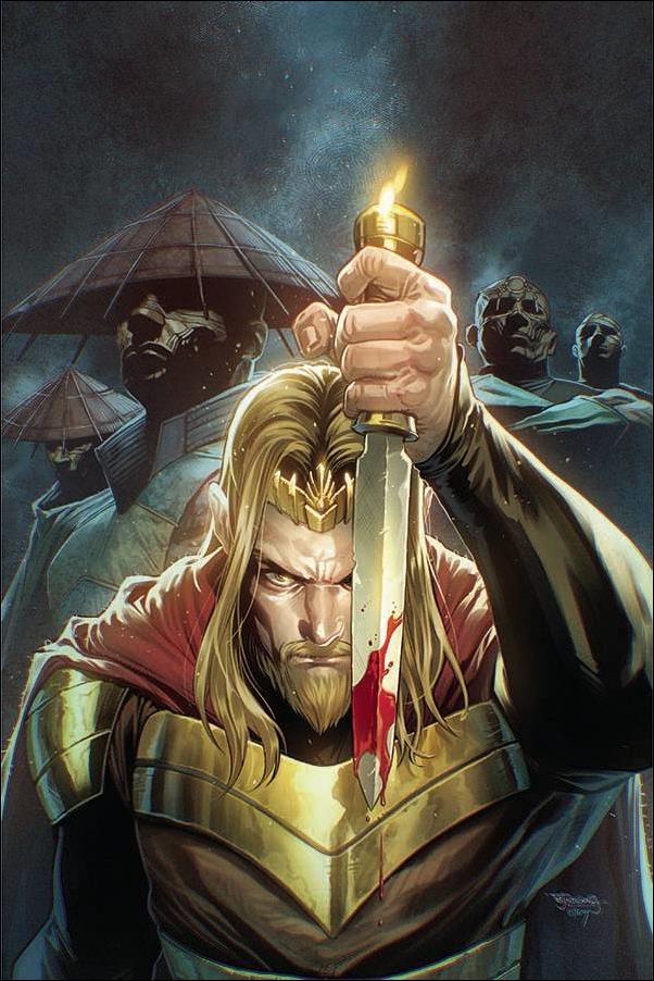 Cimmerian: Hour of the Dragon issue 3-F Stephen Segovia 1:20 Virgin Cover