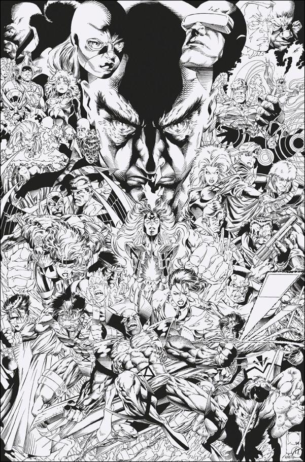 Uncanny X-Men (2019) issue 1-T Joe Quesada 1:1000 Black and White Cover