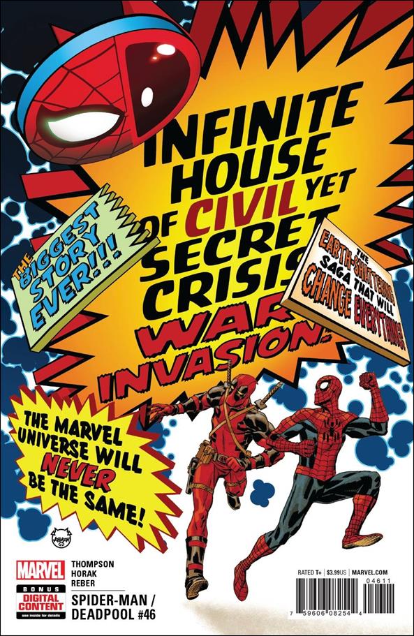Spider-Man/Deadpool issue 46 Dave Johnson Cover