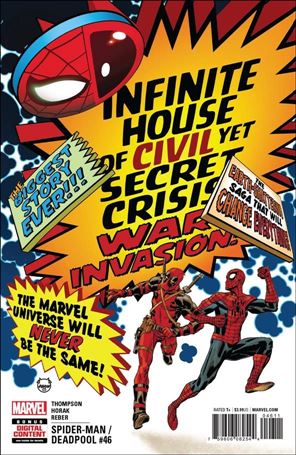 Spider-Man/Deadpool issue 46 Dave Johnson Cover