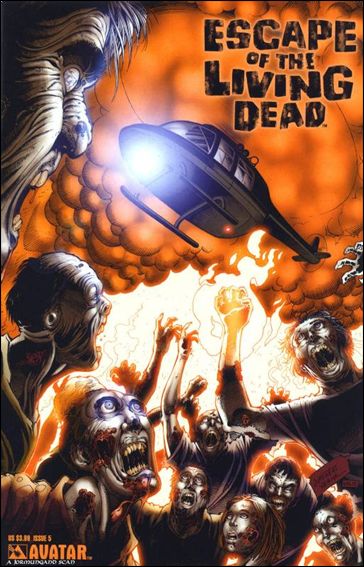 Escape of the Living Dead issue 5 Standard Cover