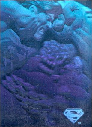 Superman Holo Series (Silver Hologram Base Set) card 38 Fists of Doom