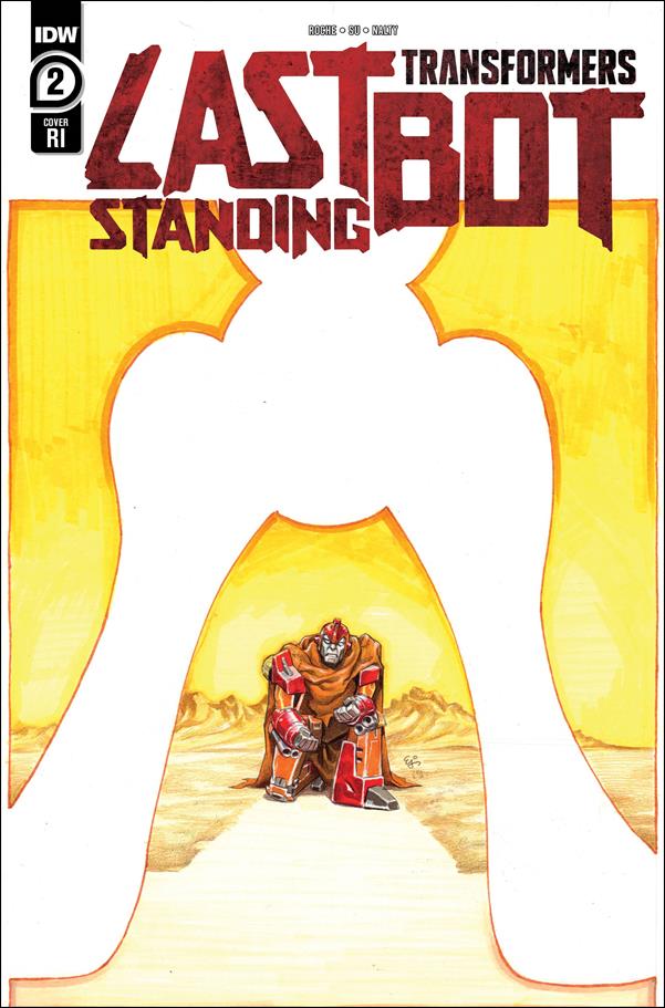 Transformers: Last Bot Standing issue 2-E E.J. Su 1:10 Cover