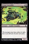 Magic the Gathering: Fifth Dawn (Base Set) card 47 Dross Crocodile