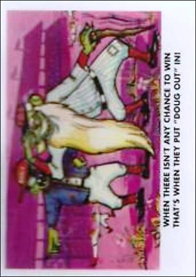 Baseball Weird-Ohs (Base Set) card 1 Doug Out