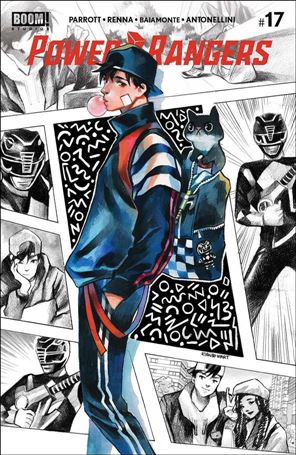 Power Rangers issue 17-E Rian Gonzales 1:25 Cover