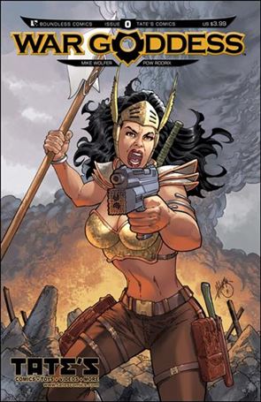 War Goddess issue 0-I Tate's Comics Cover