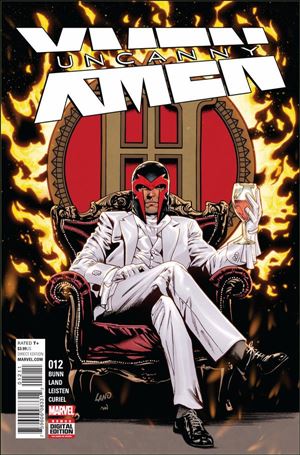 Uncanny X-Men (2016) issue 12 Greg Land Cover