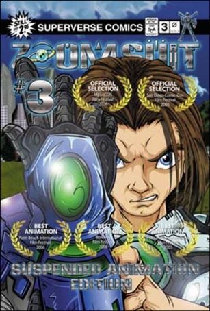 Zoom Suit issue 3-D Suspended Animation Cover