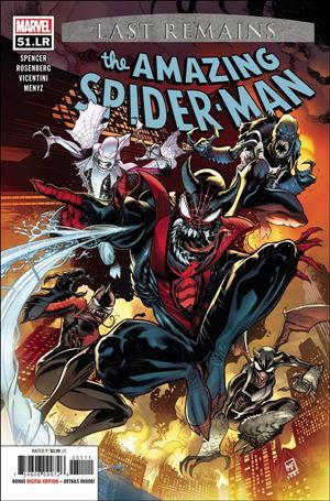 Amazing Spider-Man (2018) issue 51.LR Marcelo Ferreira Cover