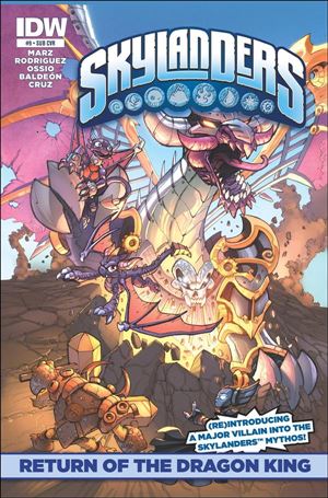 Skylanders issue 9-B Mike Bowden Cover