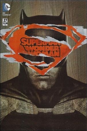 Superman/Wonder Woman issue 27-B Polybagged Charlie Adlard Batman v Superman Cover