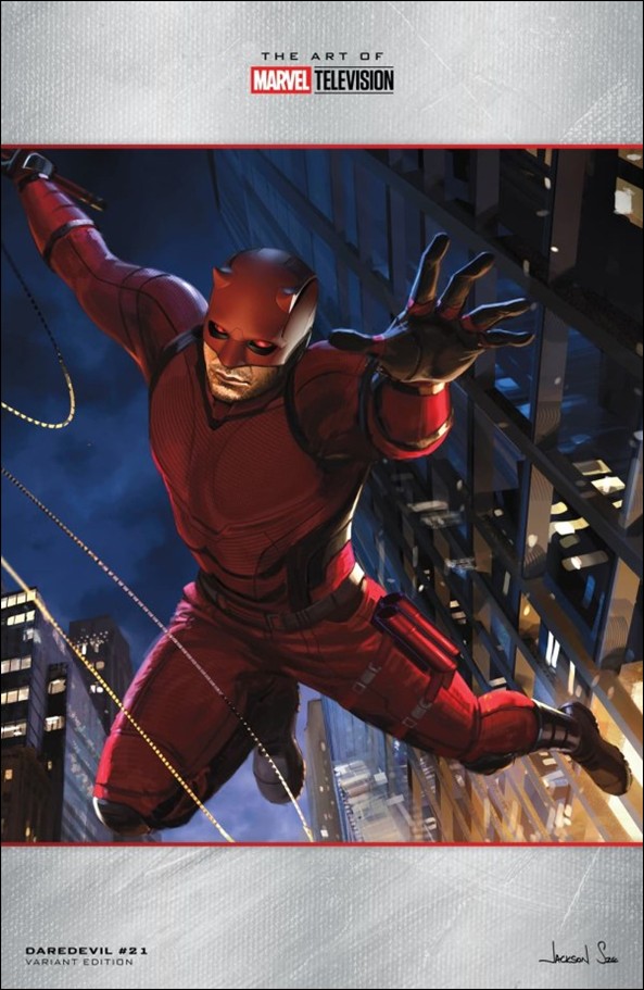 Daredevil (2023) issue 21-C Jackson Sze Wraparound Cover