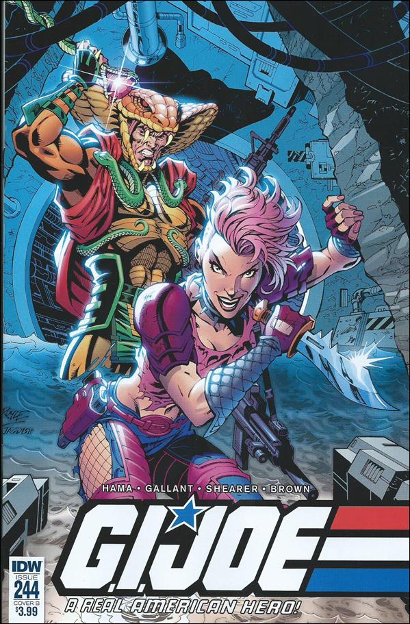 G.I. Joe: A Real American Hero issue 244-B John Royle Cover