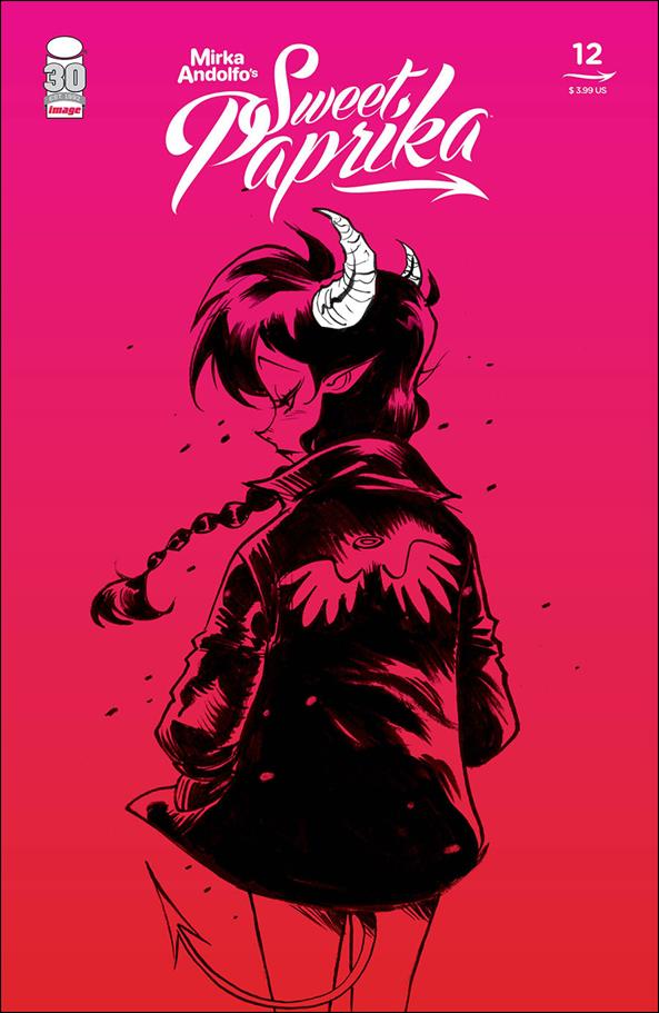 Mirka Andolfo's Sweet Paprika issue 12-D Mirka Andolfo Pink Cover