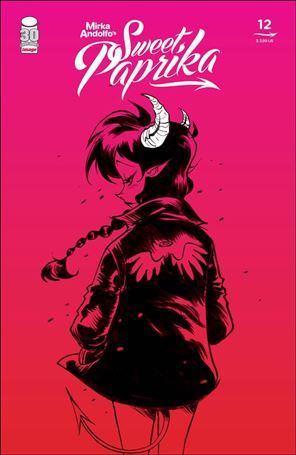 Mirka Andolfo's Sweet Paprika issue 12-D Mirka Andolfo Pink Cover