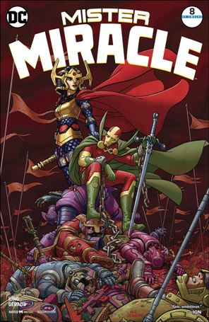 Mister Miracle (2017) issue 8 Nick Derington Cover