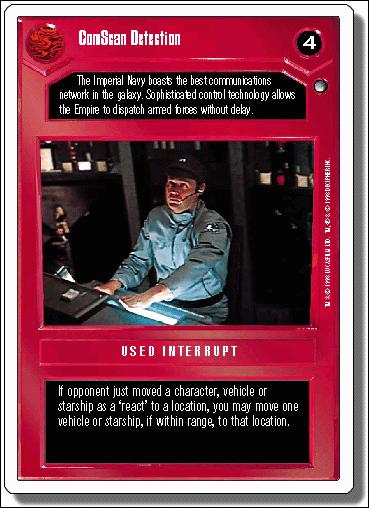 Star Wars: Hoth Revised (Base Set) card 44 ComScan Detection