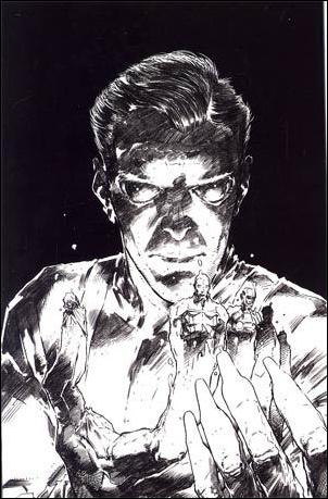 Hypernaturals issue 2-D Trevor Hairsine 1:25 Virgin Sketch Cover