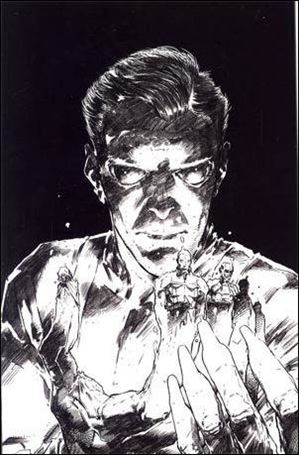 Hypernaturals issue 2-D Trevor Hairsine 1:25 Virgin Sketch Cover