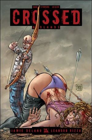 Crossed: Badlands issue 9-C Torture Cover