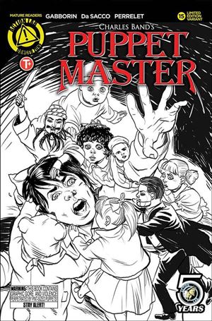 Puppet Master (2015) issue 15-B Sketch Cover 1/1500