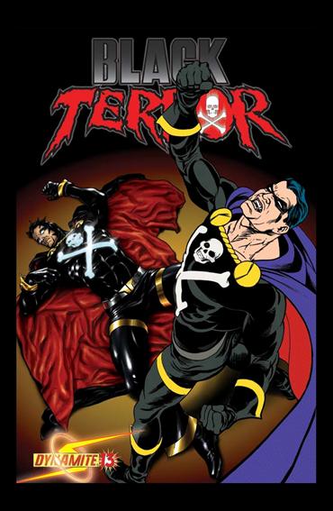 Black Terror (2008) issue 13-B Steve Sadowski 1:10 Cover